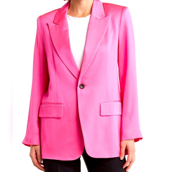 A.L.C. Bishop II Peak Lapel Blazer - Hot Pink - Size 6 - NWT - Picture 5 of 12